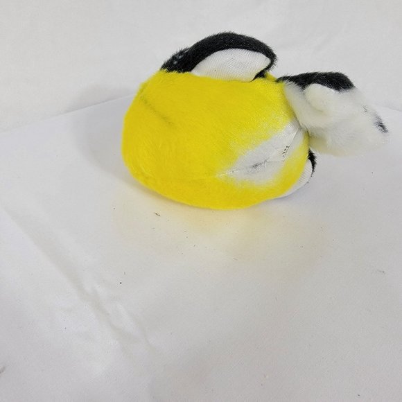 Wild Republic Audubon Birds Chirping Plush American Goldfinch Backyard Series - Picture 7 of 7